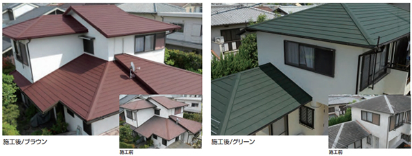 ガルバリウム屋根材